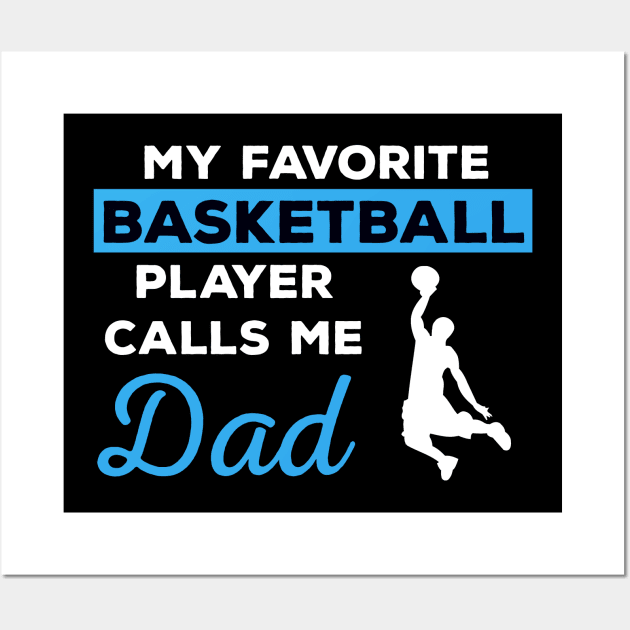 Basketball Dad Wall Art by mikevdv2001